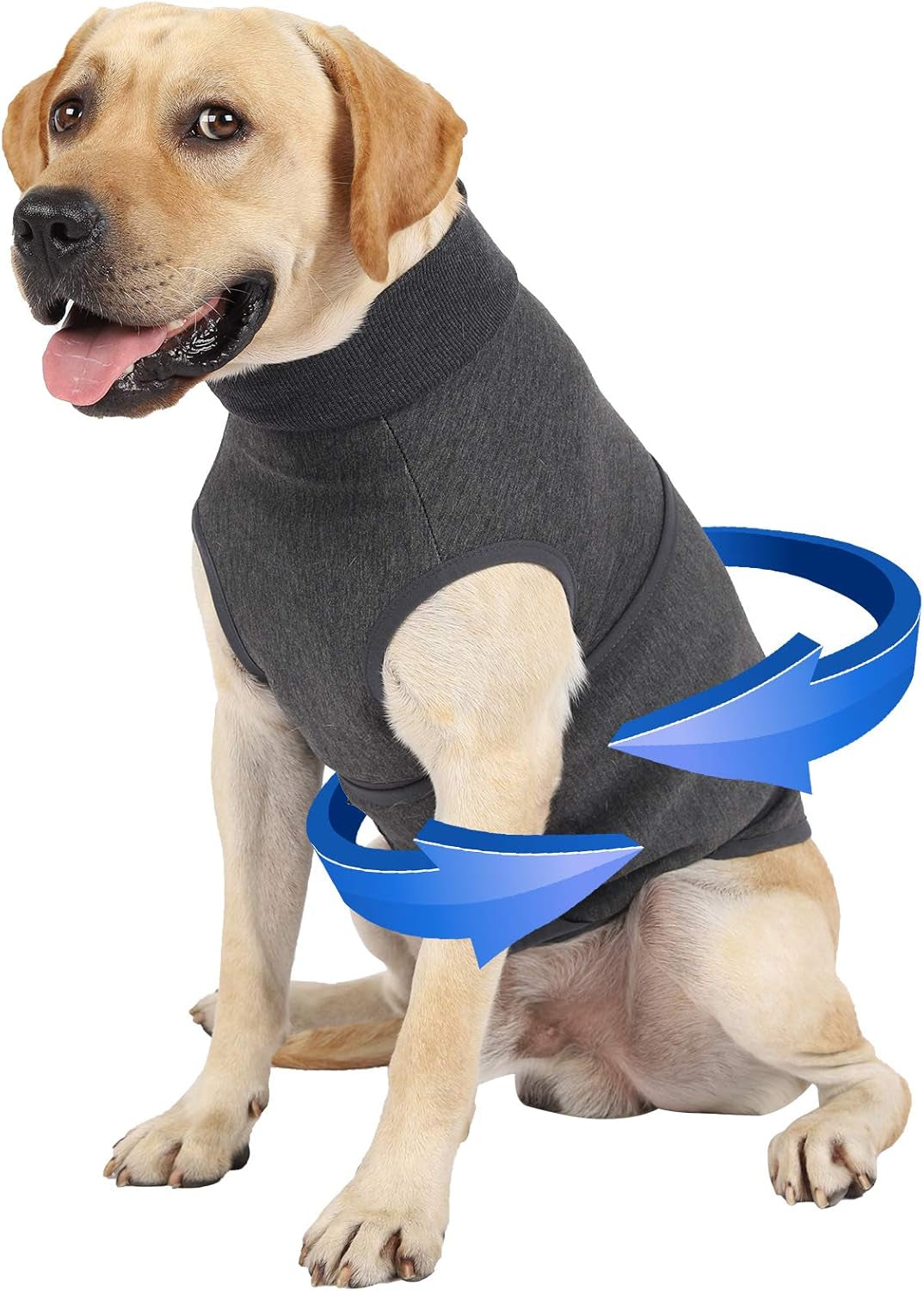 Dog Anxiety Jacket and Calming Vest - Security Coat Shirt for Small Medium Large Dogs (M)