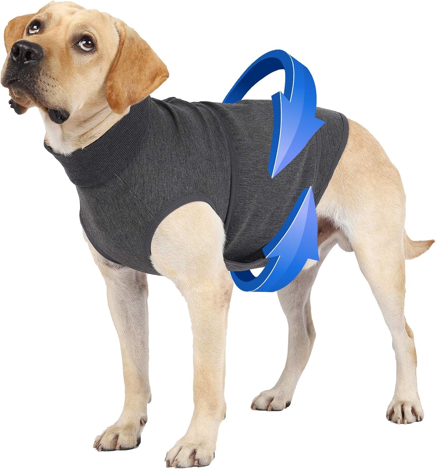 Dog Anxiety Jacket and Calming Vest - Security Coat Shirt for Small Medium Large Dogs (M)