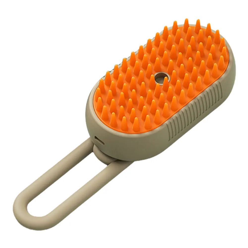 3 in 1 Cat Steam Brush Pet Hair Removal Comb Pet Hair Cleaning Brush Comb for Dogs Cats for Removing Tangled and Loosse Hair