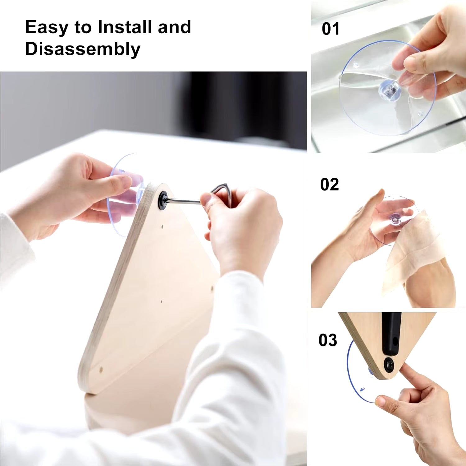 Cat Window Perch Hammock with Climbing Steps and Scratching Post Wooden Window Mounted Cat Bed for Indoor Cats